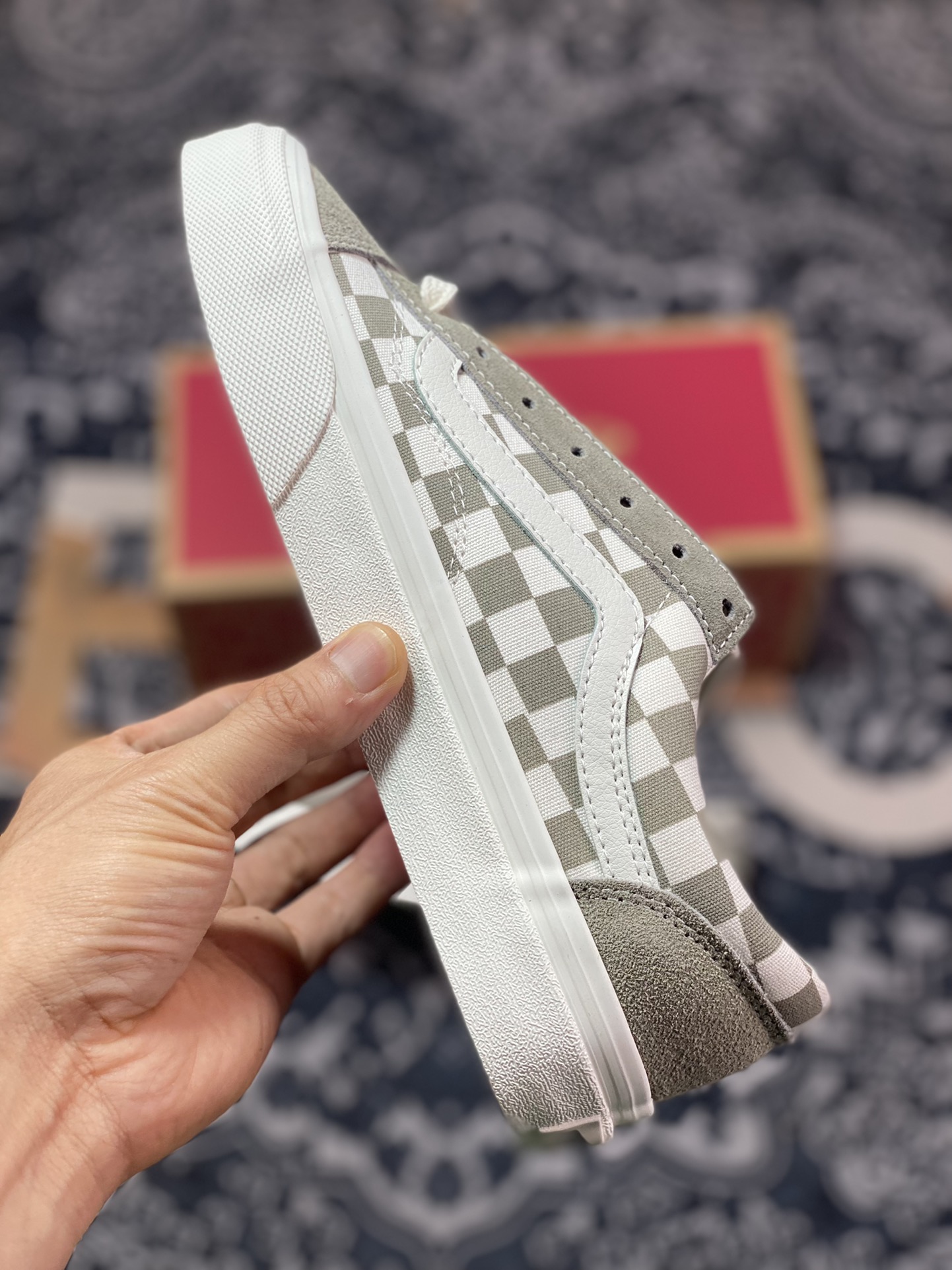 150  Vans Vault Og Style 36 灰棕棋盘格