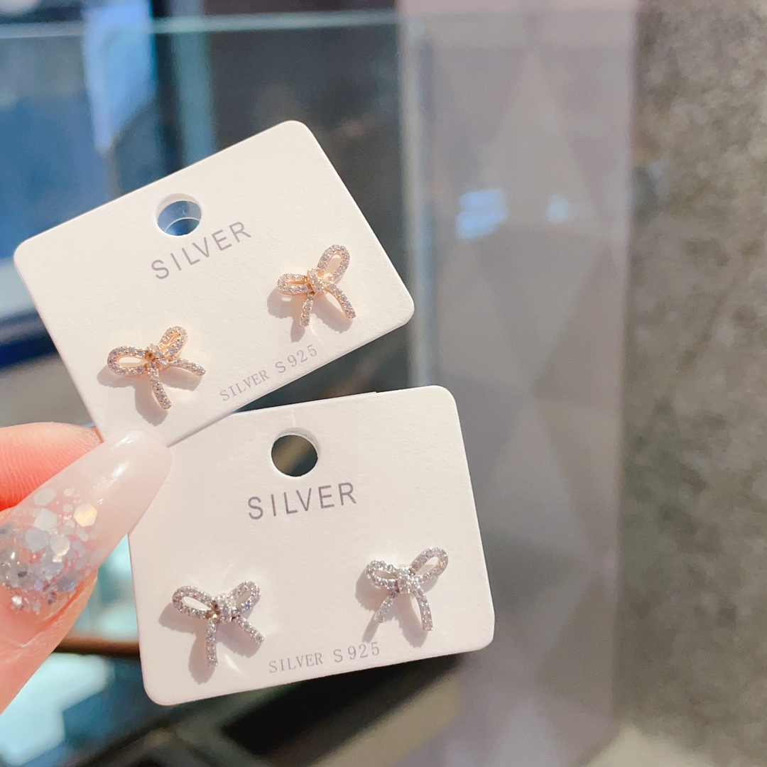 Fine Silver Earrings Fresh New Year Silver