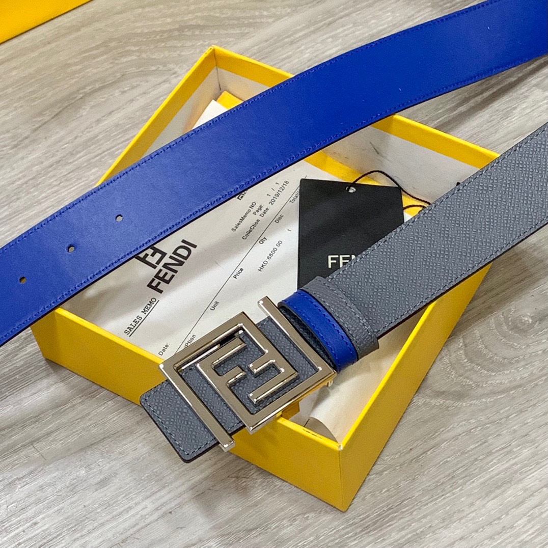 FENDI芬迪专柜同款宽4.0CM双