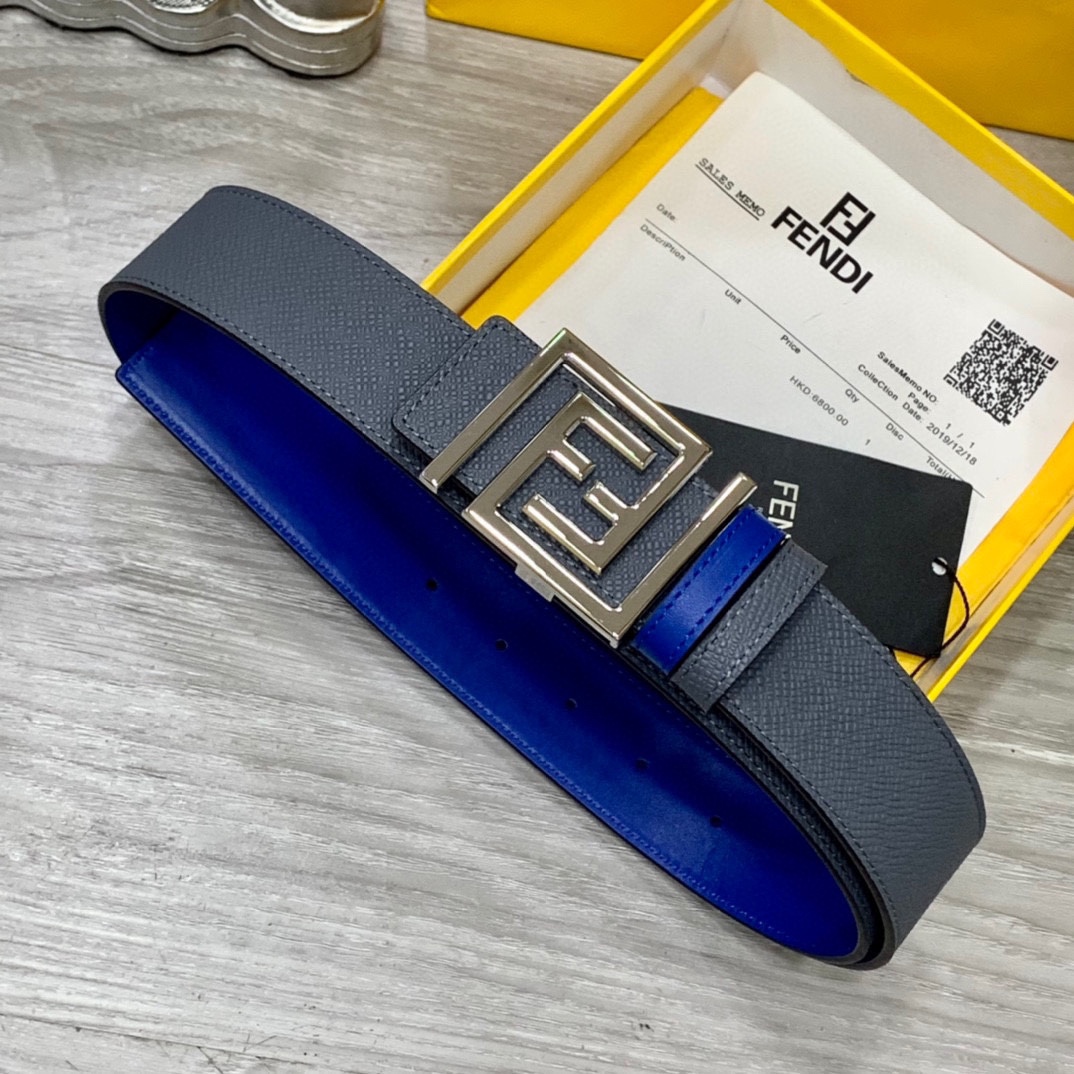 FENDI芬迪专柜同款宽4.0CM双