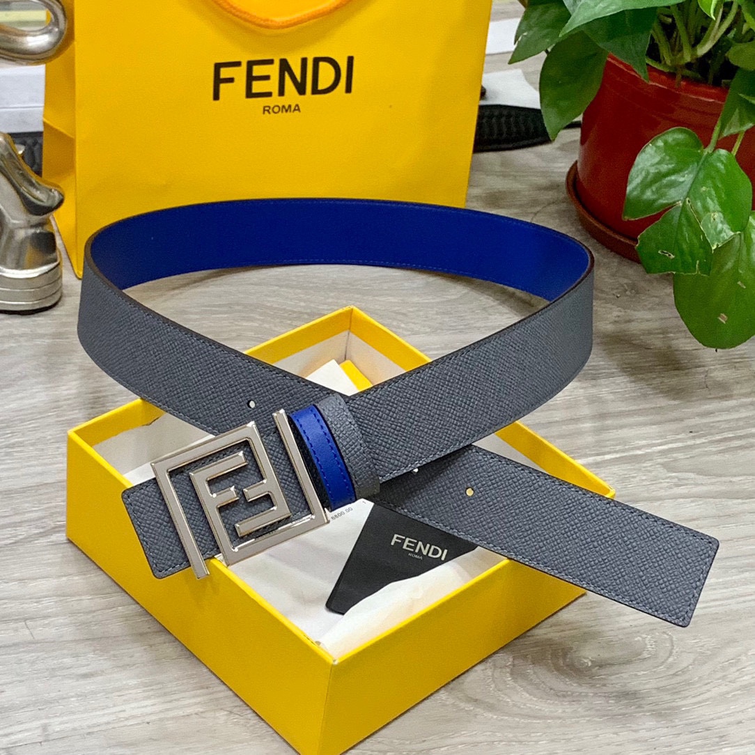 FENDI芬迪专柜同款宽4.0CM双