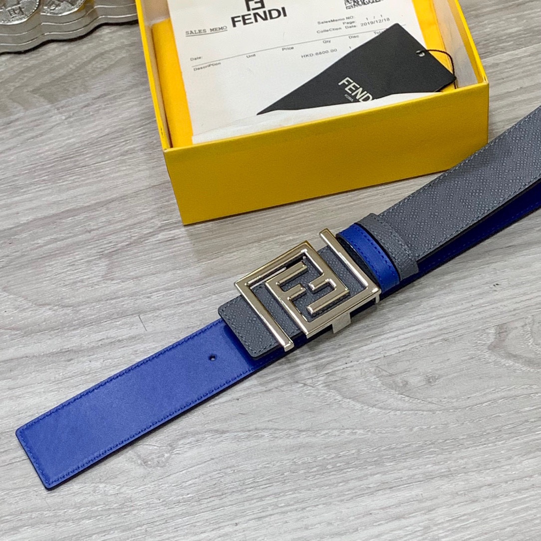 FENDI芬迪专柜同款宽4.0CM双