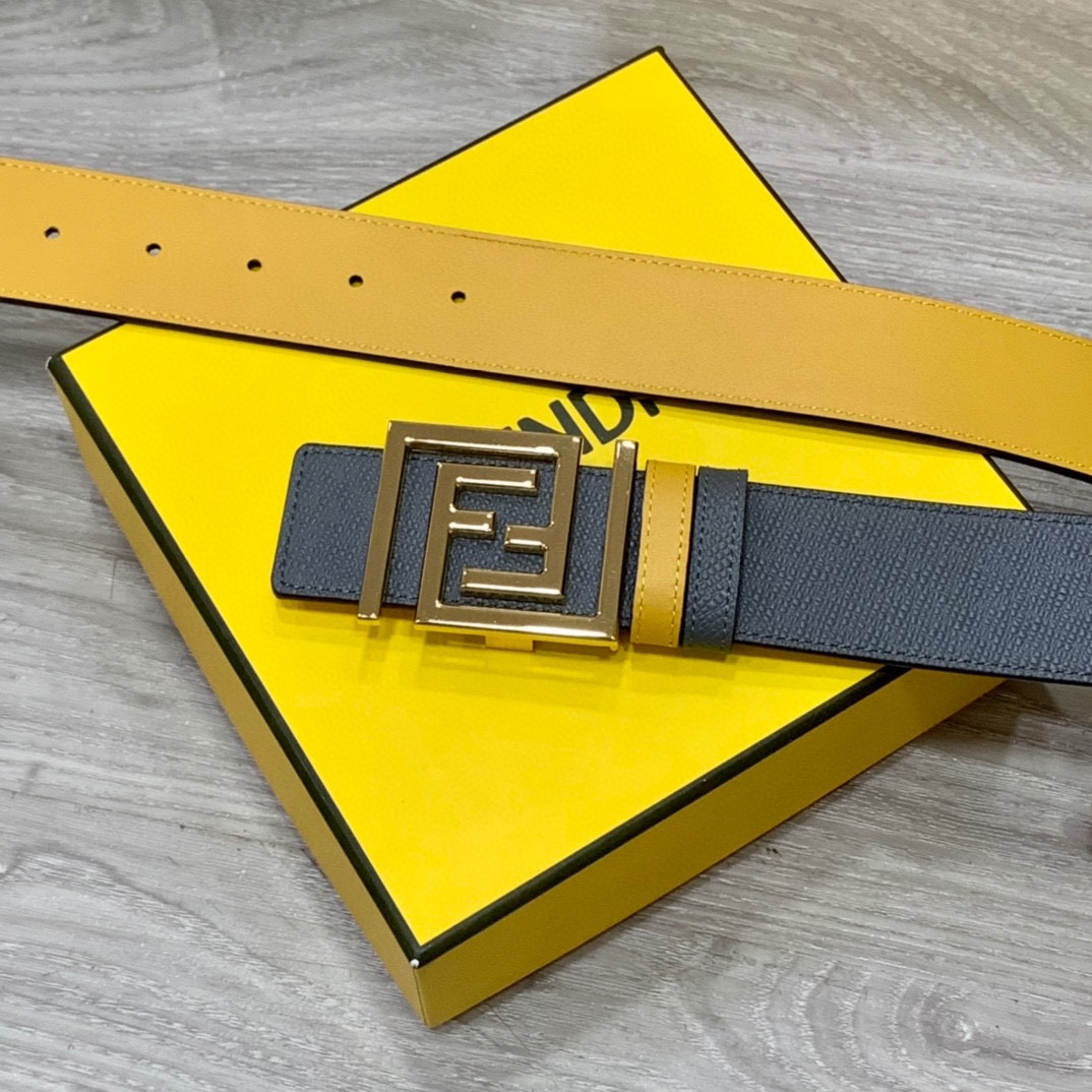 FENDI芬迪专柜同款宽4.0CM双