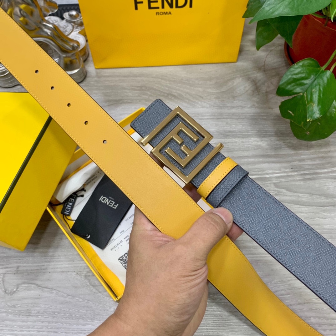 FENDI芬迪专柜同款宽4.0CM双