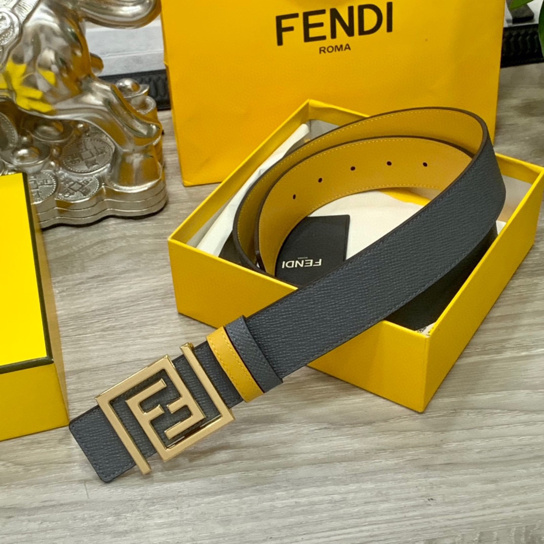 FENDI芬迪专柜同款宽4.0CM双