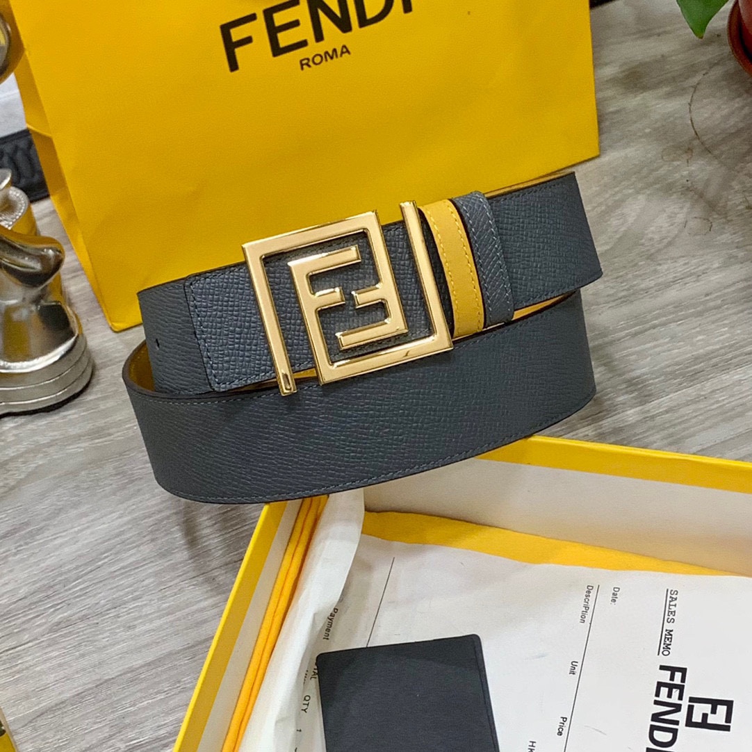 FENDI芬迪专柜同款宽4.0CM双