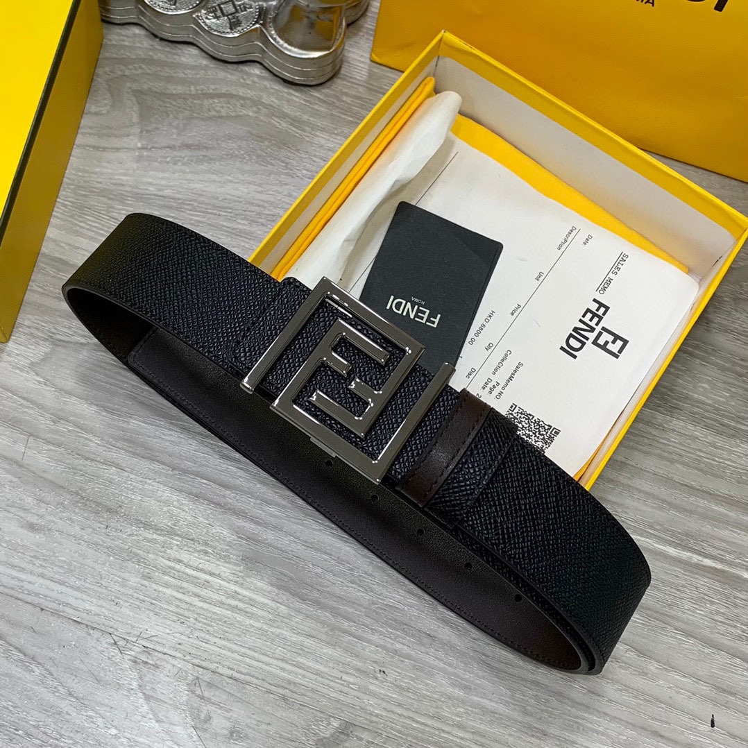 FENDI芬迪专柜同款宽4.0CM双