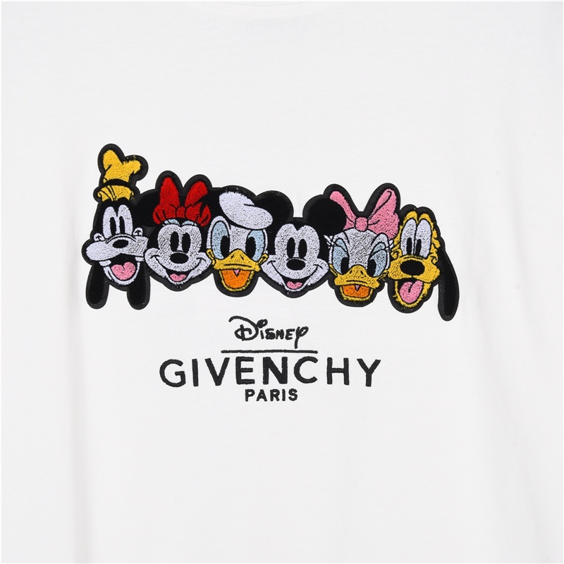 Givenchy/纪梵希 迪士尼联名 迪士尼全明星刺绣短袖T恤