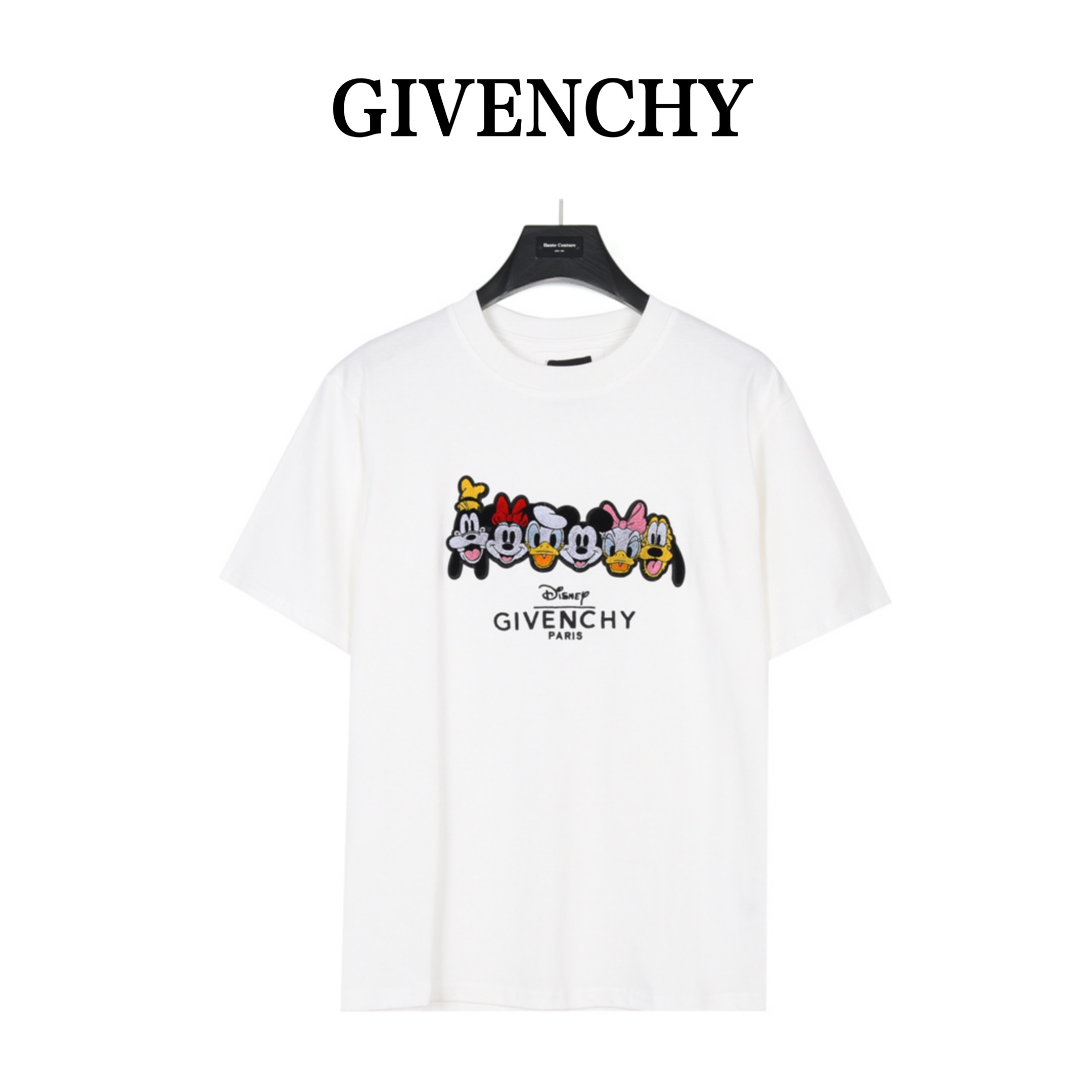 Givenchy/纪梵希 迪士尼联名 迪士尼全明星刺绣短袖T恤