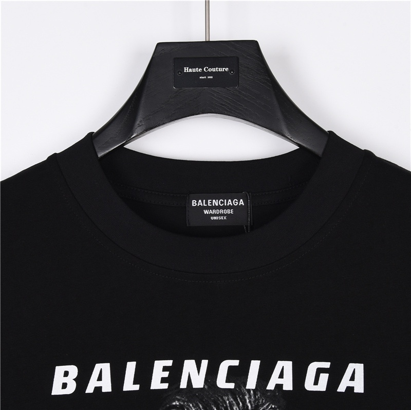 170 Balenciaga/巴黎世家23ss 德国战车丧尸数码印花短袖T恤