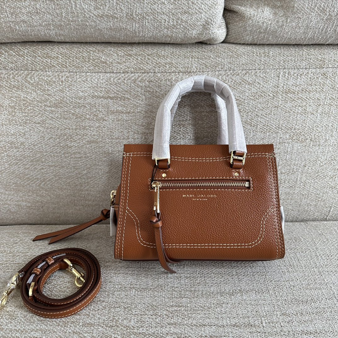 Marc Jacobs ～mj手提斜挎包 荔枝纹头层牛皮