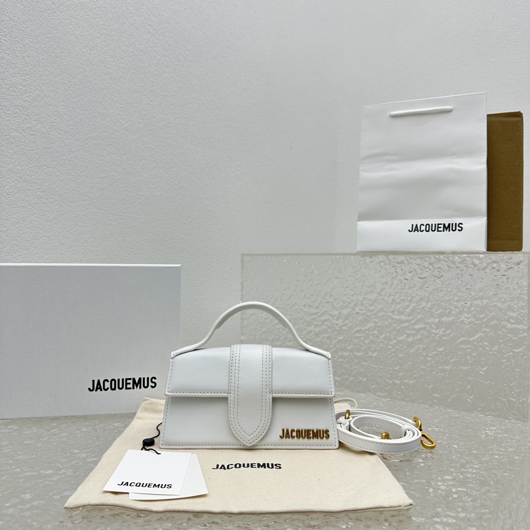 Jacquemus Crossbody & Shoulder Bags AAAA Quality Replica
 Gold White Chamois Fall/Winter Collection Mini