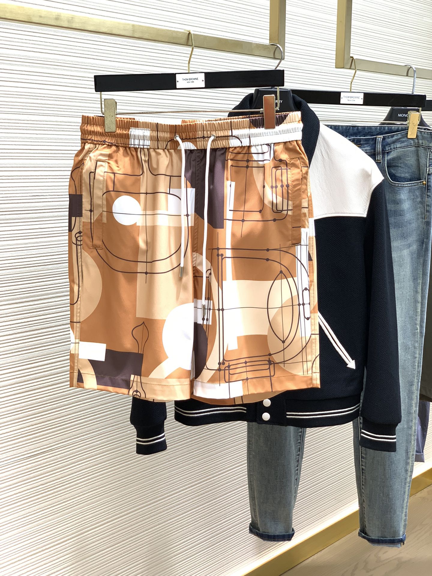 Hermes Clothing Shorts Printing Summer Collection Fashion Casual