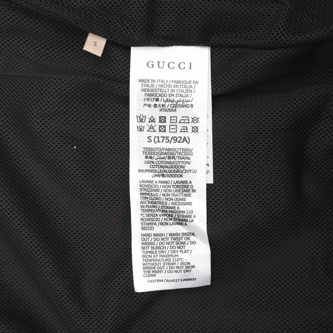 GUCCI/古驰 23ss三色条纹压胶拉链外套