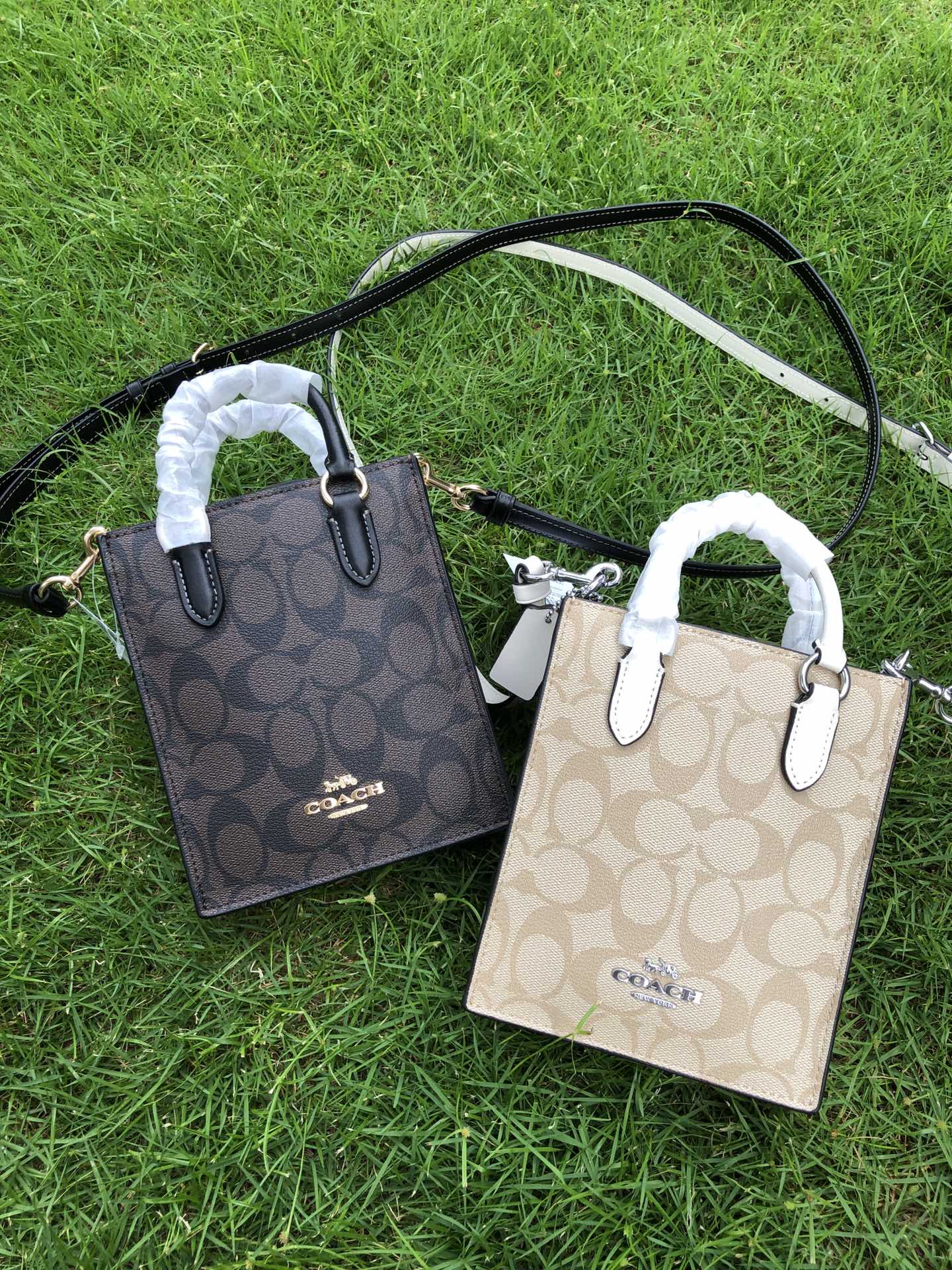 Coach Coach纯原CJ494 高品代购级 最新款小琴谱2色 最新改款 mini琴谱包