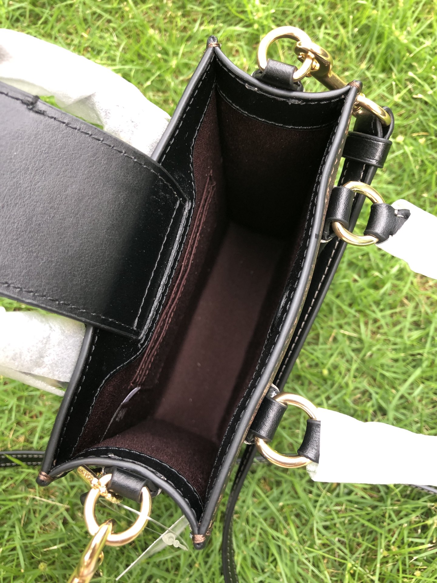 Coach Coach纯原CJ494 高品代购级 最新款小琴谱2色 最新改款 mini琴谱包