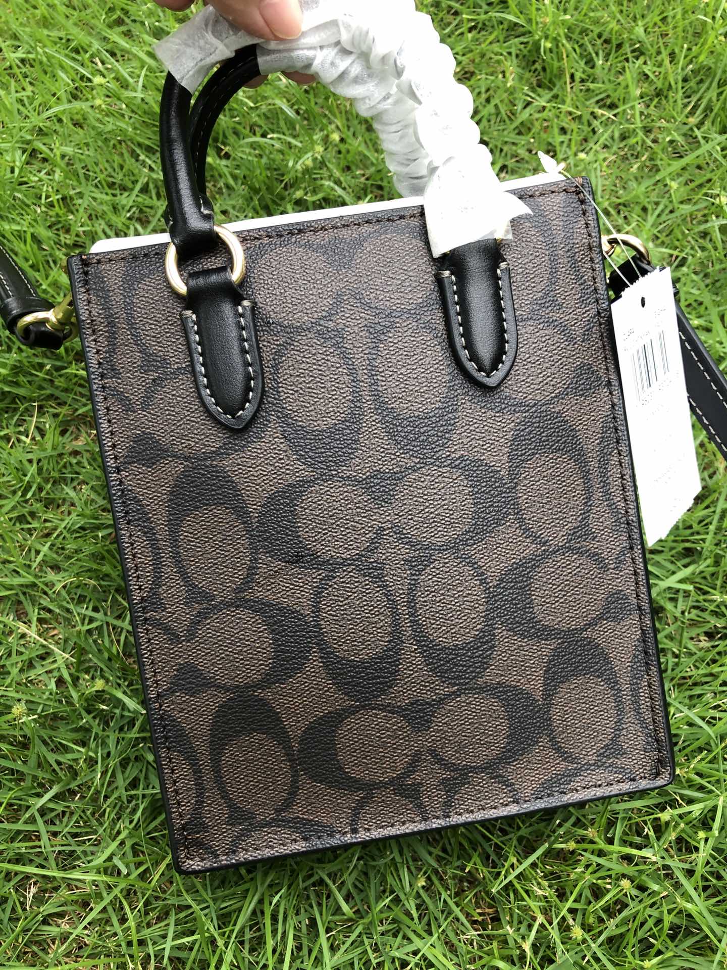 Coach Coach纯原CJ494 高品代购级 最新款小琴谱2色 最新改款 mini琴谱包