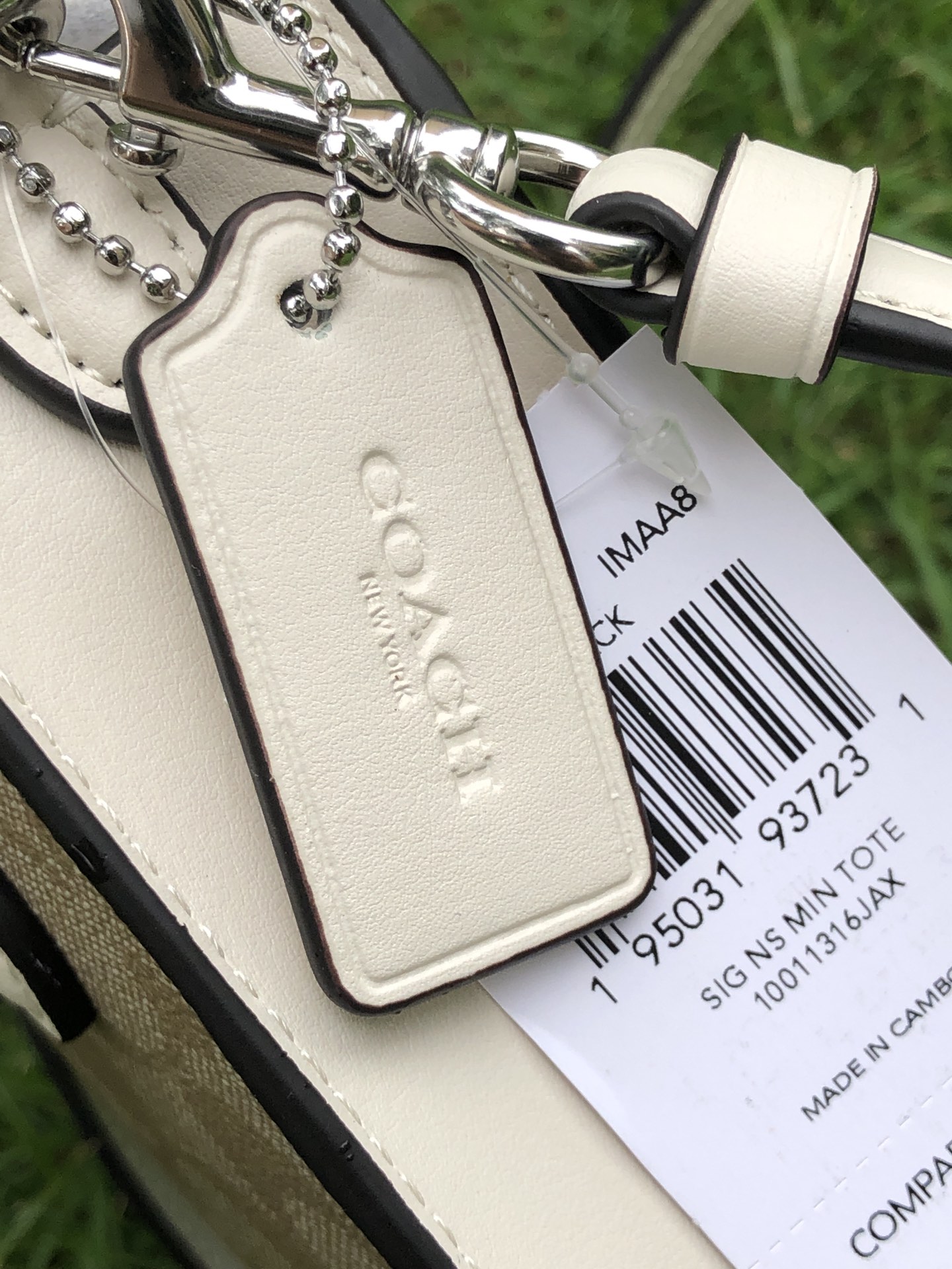 Coach Coach纯原CJ494 高品代购级 最新款小琴谱2色 最新改款 mini琴谱包