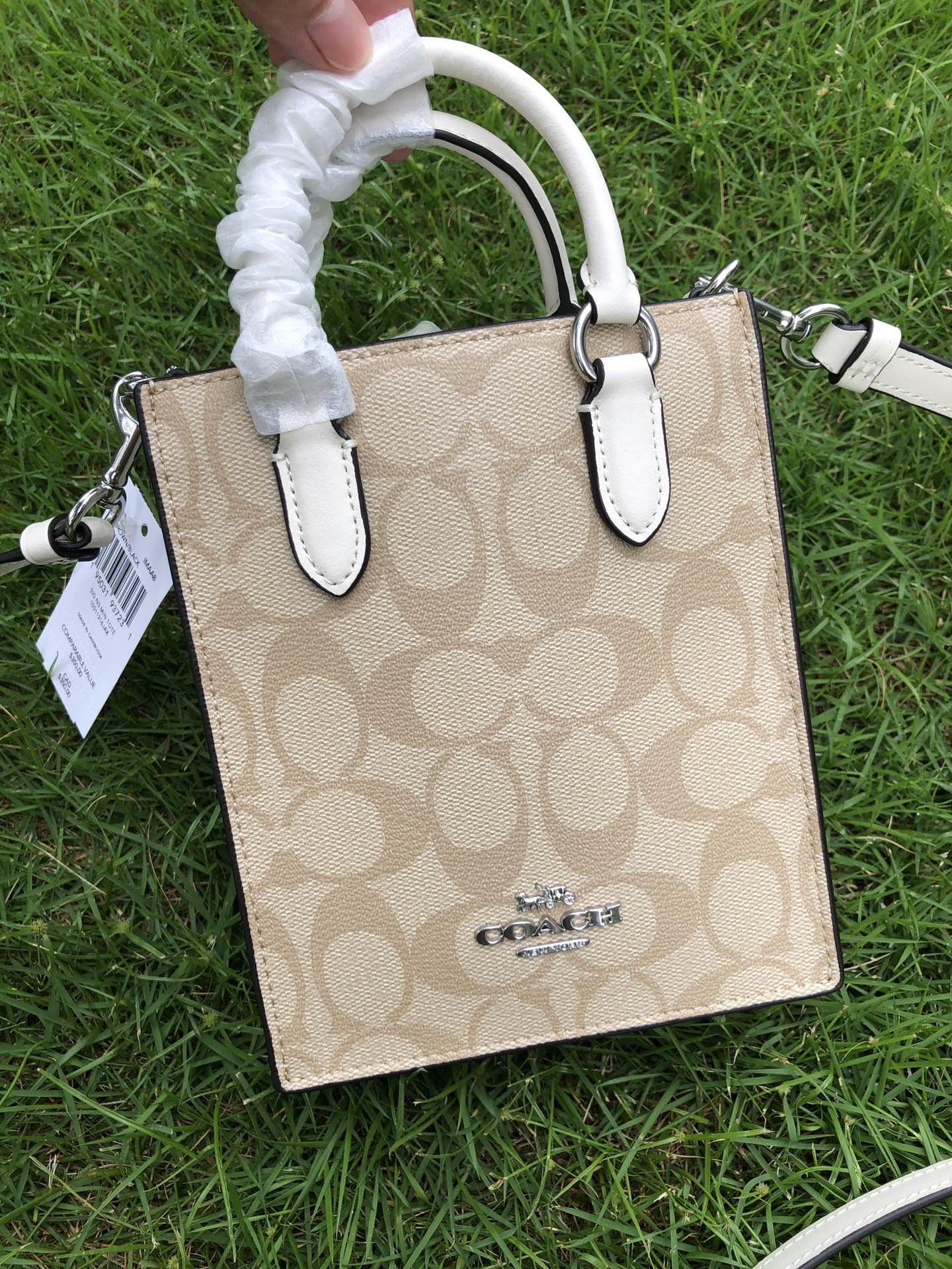 Coach Coach纯原CJ494 高品代购级 最新款小琴谱2色 最新改款 mini琴谱包
