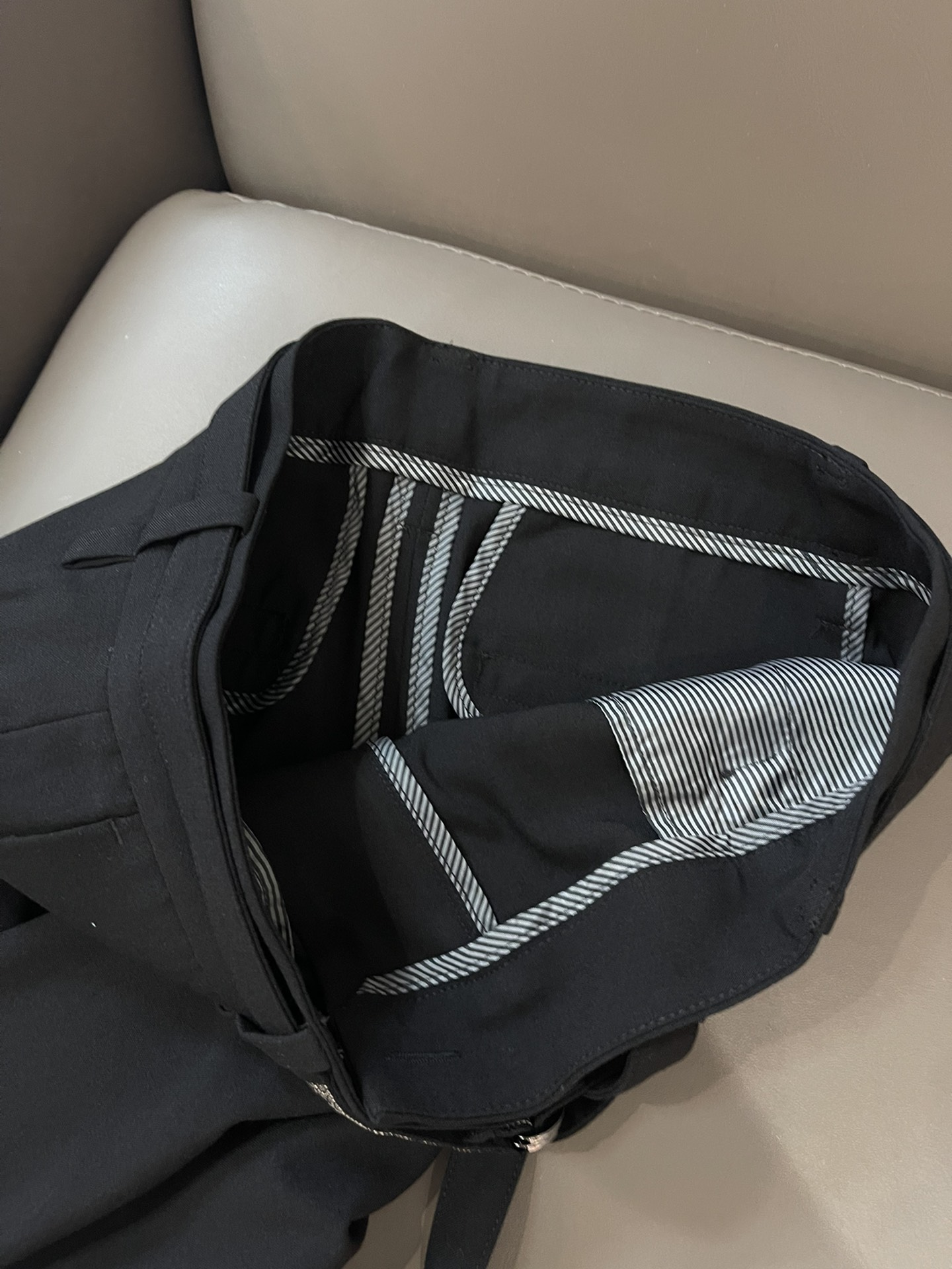 KZ016#新款裤子BC链条重工腰带西装小脚裤灰色黑色SMLXL