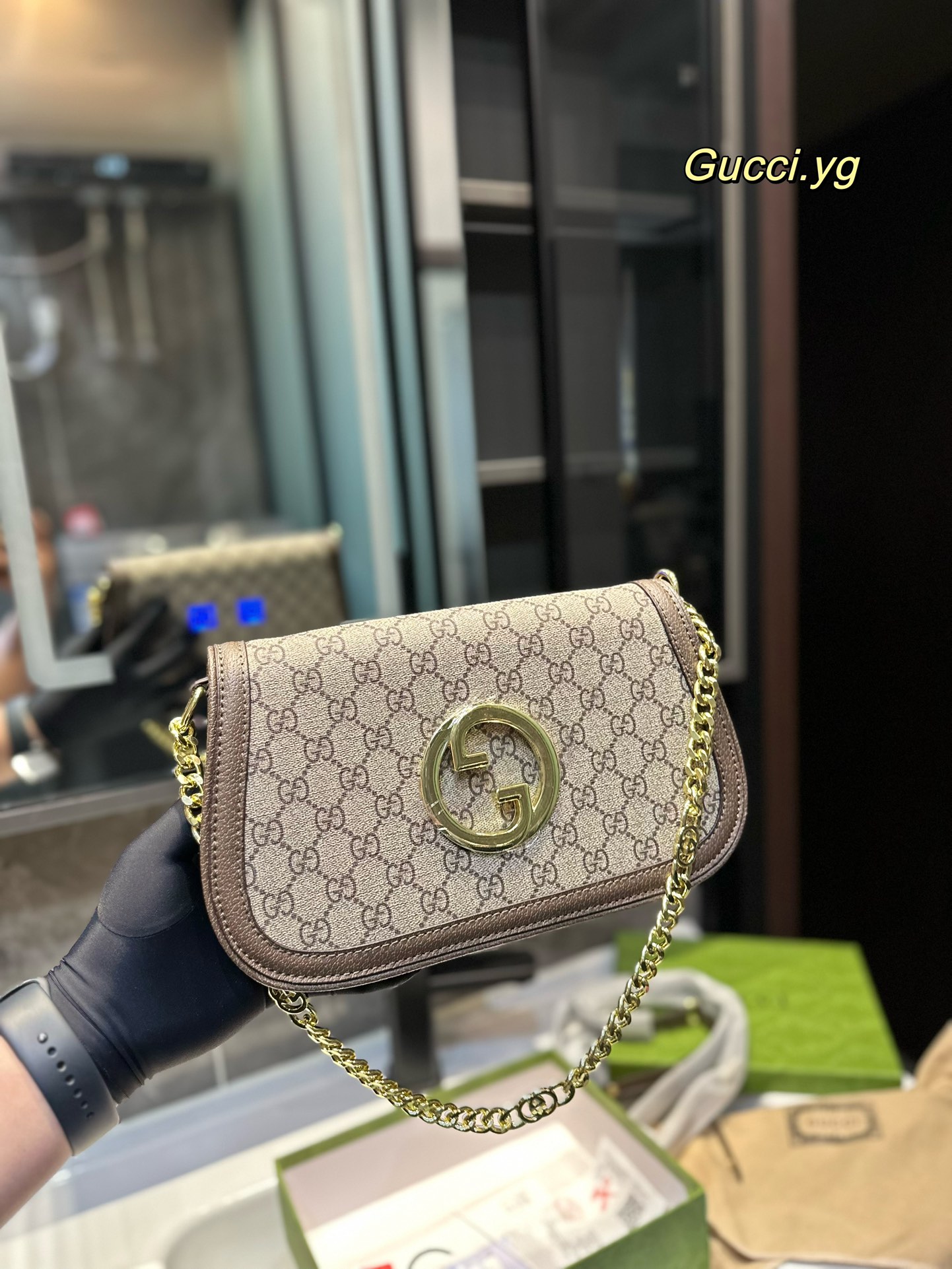 Gucci Blondie Torby typu crossbody i na ramię Kobiety Mężczyźni Fashion