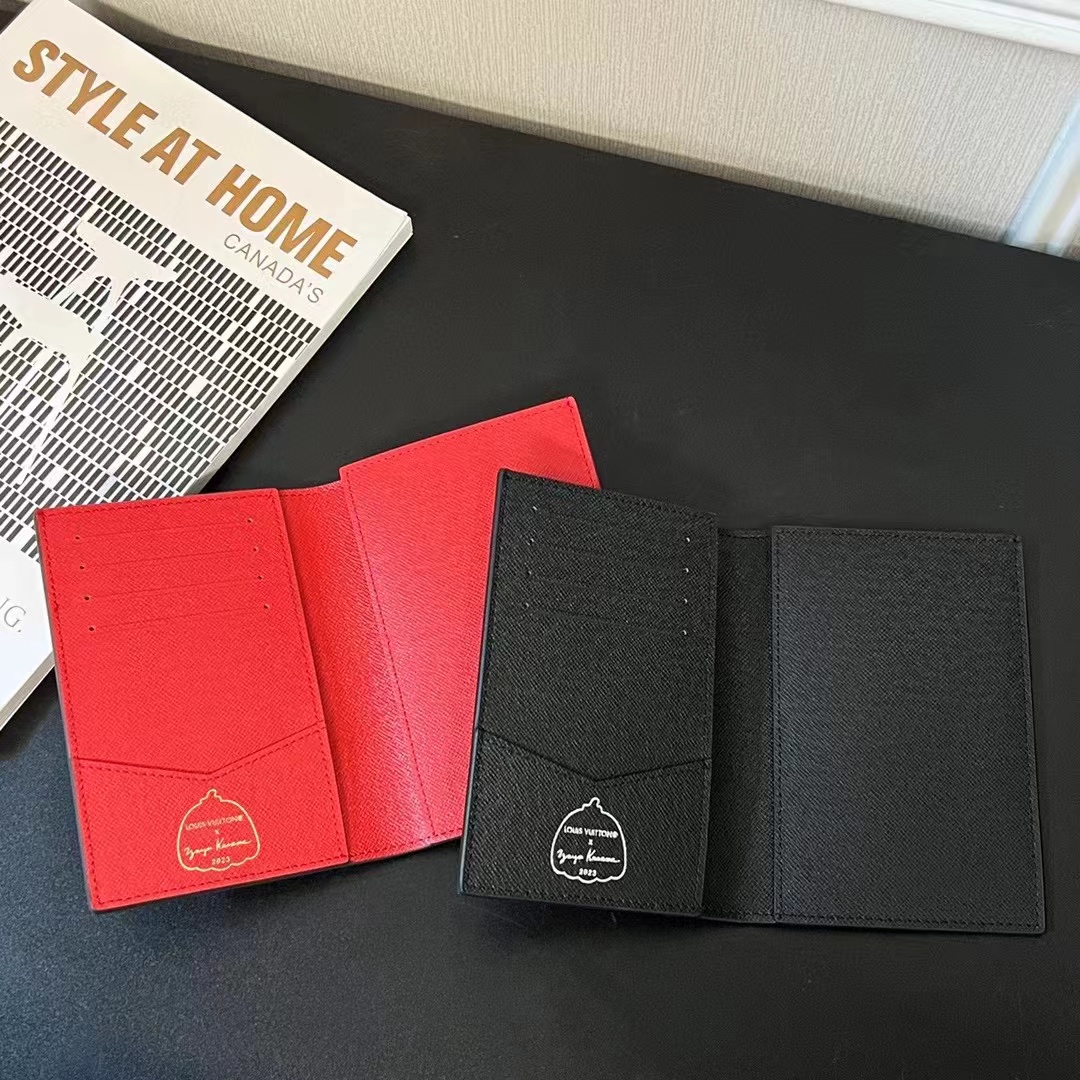 Various color options for the passport cover