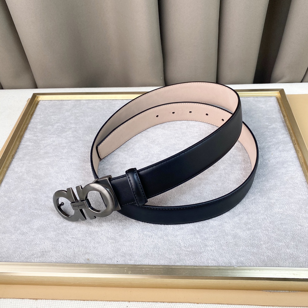这款皮带是Ferragamo的经典配
