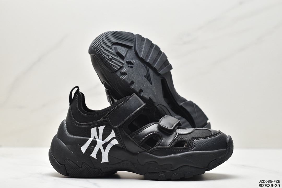 Korea Korea Limited Release NY American Football Yankees Limited x MLB Big Ball Chunky Mesh Thick-Soled Dad Jogging Shoes 
