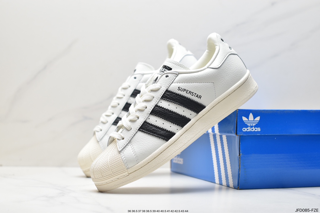 Adidas Clover Originals Superstar shell toe series low-top classic versatile casual sports sneakers DW5168