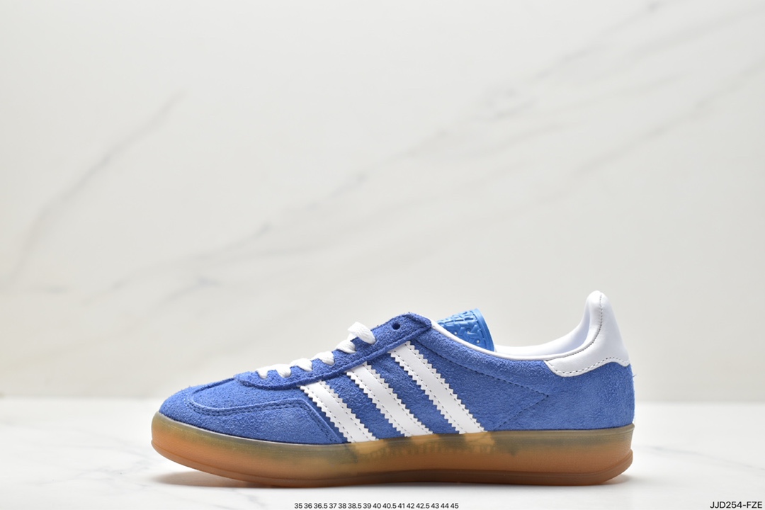 Adidas Originals Gazelle Indoor HQ8717 clover retro casual non-slip wear-resistant low-top sneakers