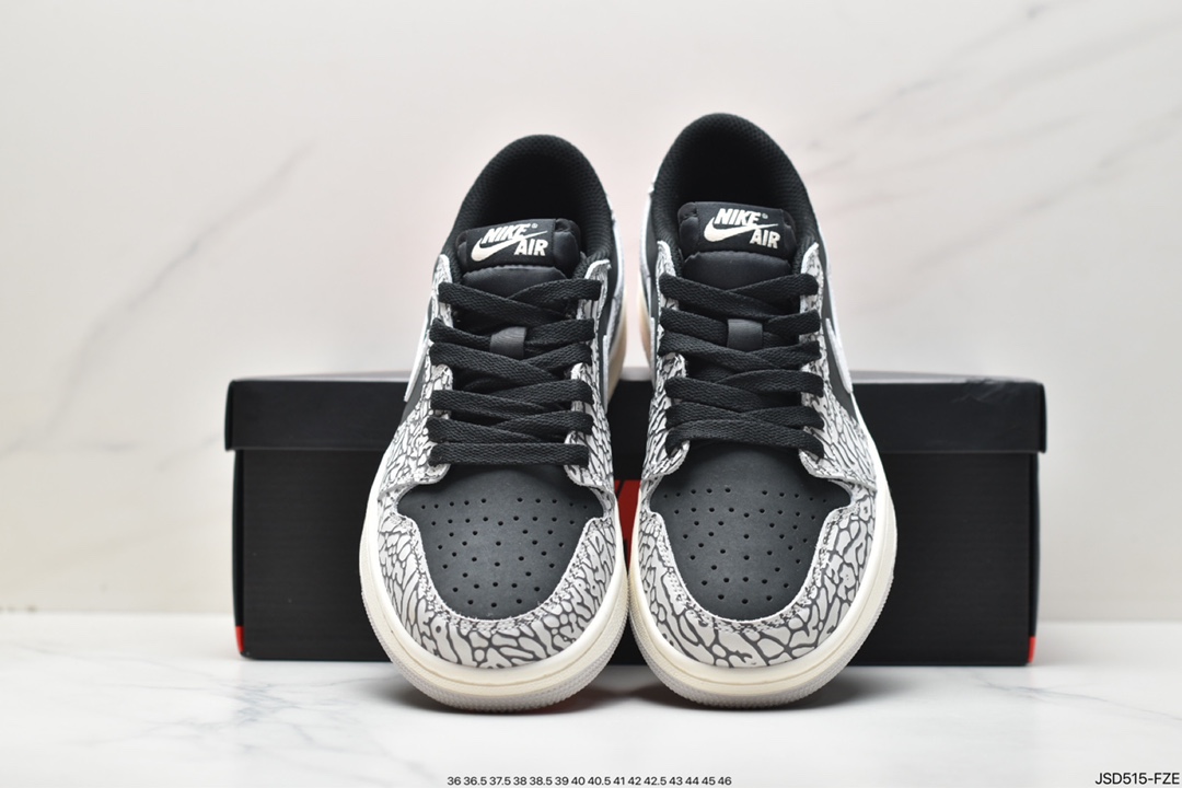 Air Jordan 1 Low OG “Neutral Grey” White Black CZ0858-001