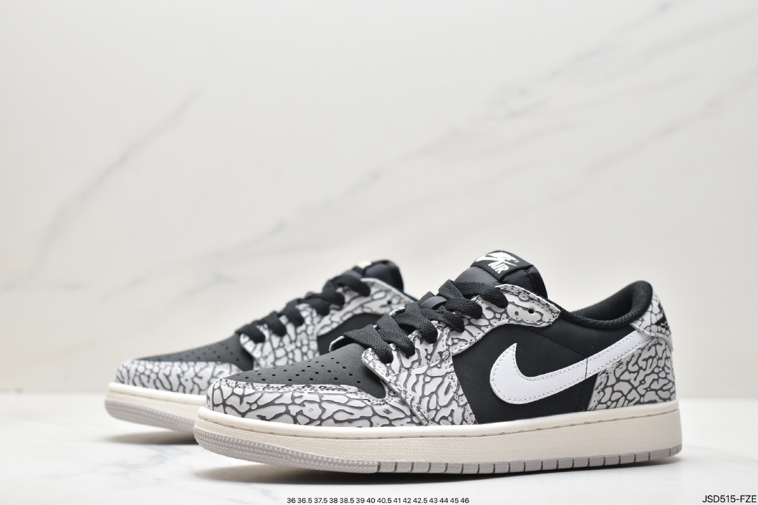 Air Jordan 1 Low OG “Neutral Grey” White Black CZ0858-001