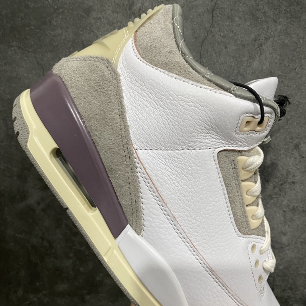 [New DT version] A Ma Maniere x AJ3 Air Jordan 3 joint beige white gray DH3434-110