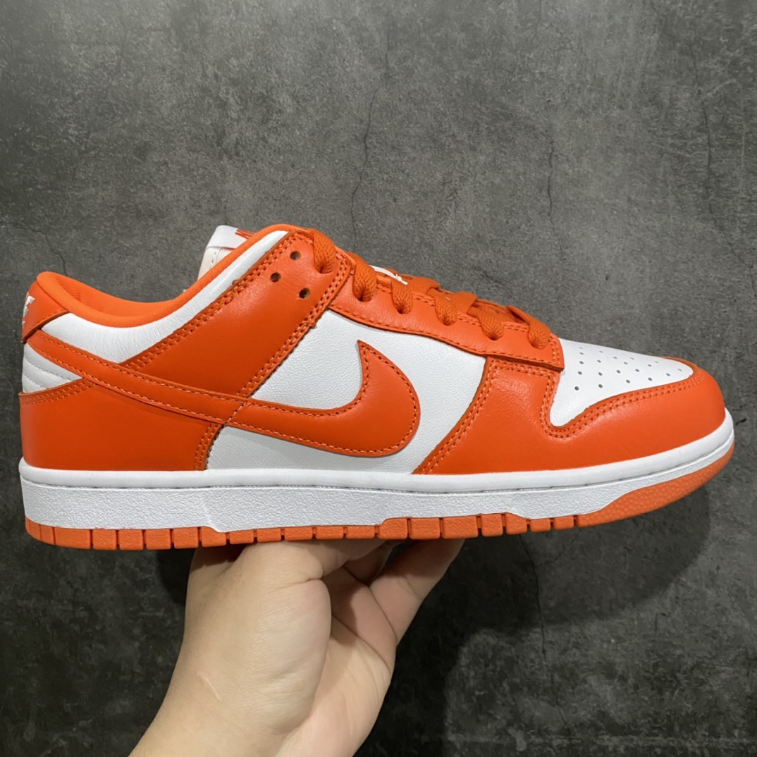 [M Pure Original] Nike Dunk Low SP Snow City White Orange CU1727-101