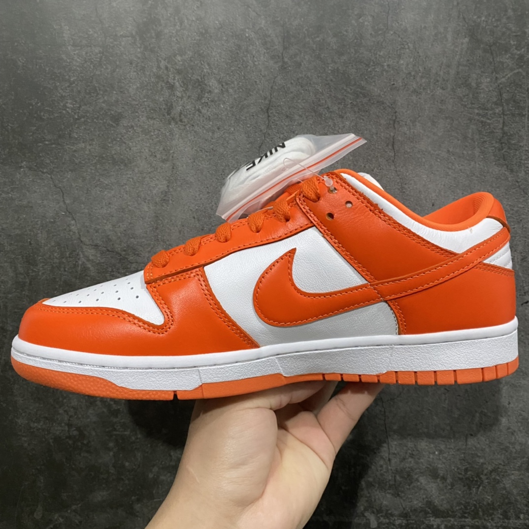 [M Pure Original] Nike Dunk Low SP Snow City White Orange CU1727-101