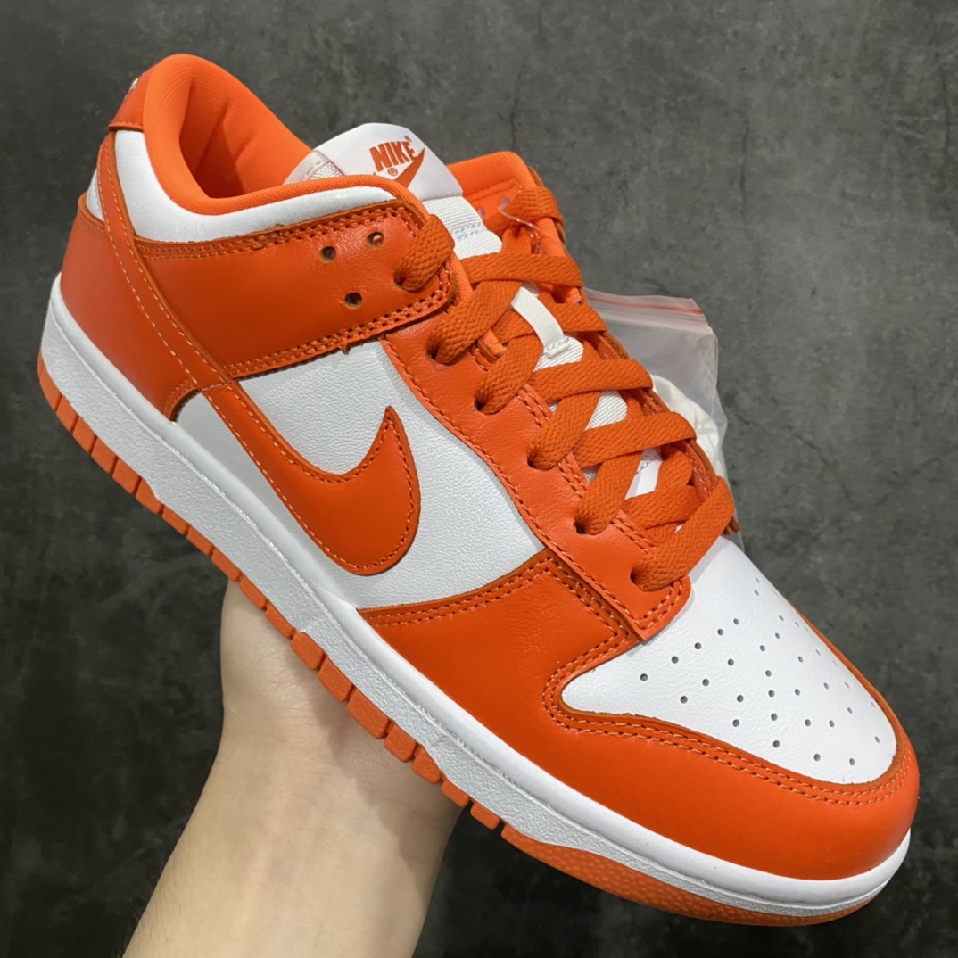 [M Pure Original] Nike Dunk Low SP Snow City White Orange CU1727-101