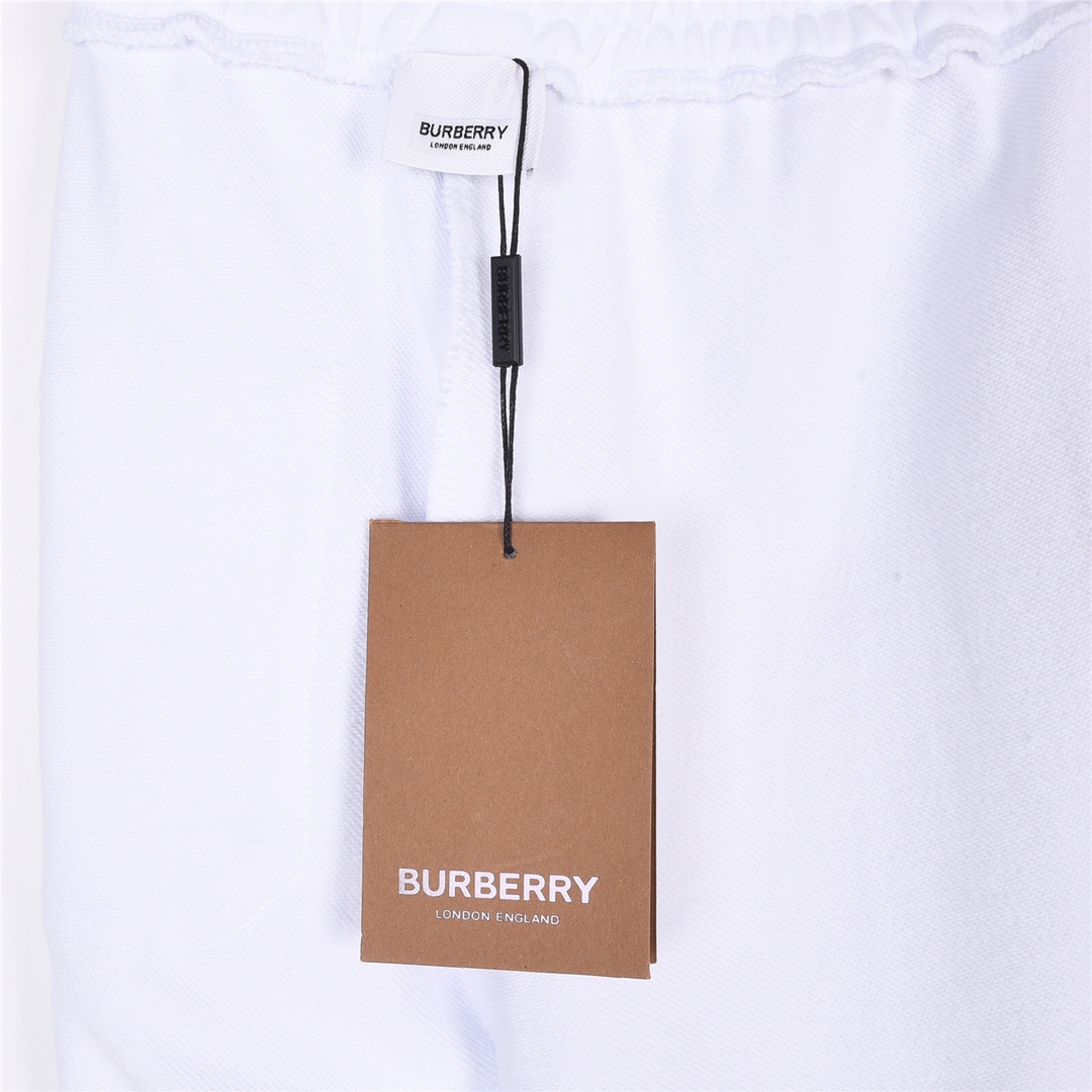 180 Burberry/巴宝莉 23Fw限定秀新骑士战马logo印花短裤