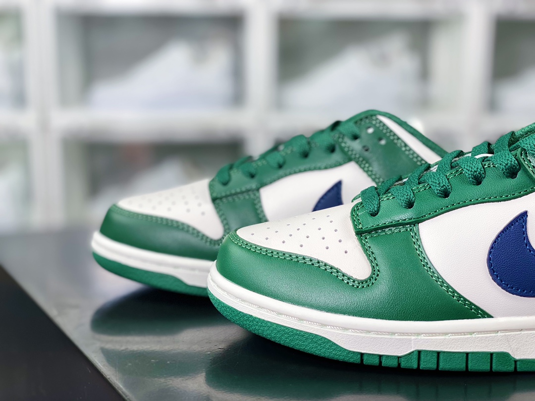 SB Dunk Low ”Gorge Green/Navy” dunk series low-top sneakers ”retro green white night blue” DD1503-300