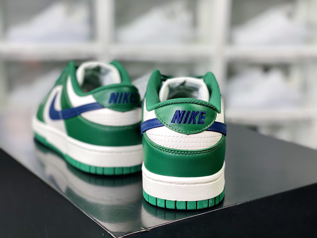 SB Dunk Low ”Gorge Green/Navy” dunk series low-top sneakers ”retro green white night blue” DD1503-300