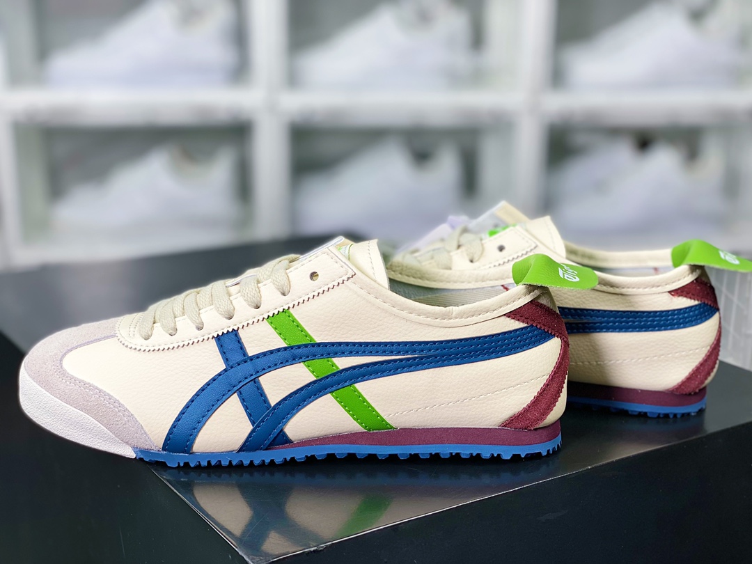 Onitsuka Tiger Mexico 66 Classic Mexico Series Low-top Jogging Shoes 