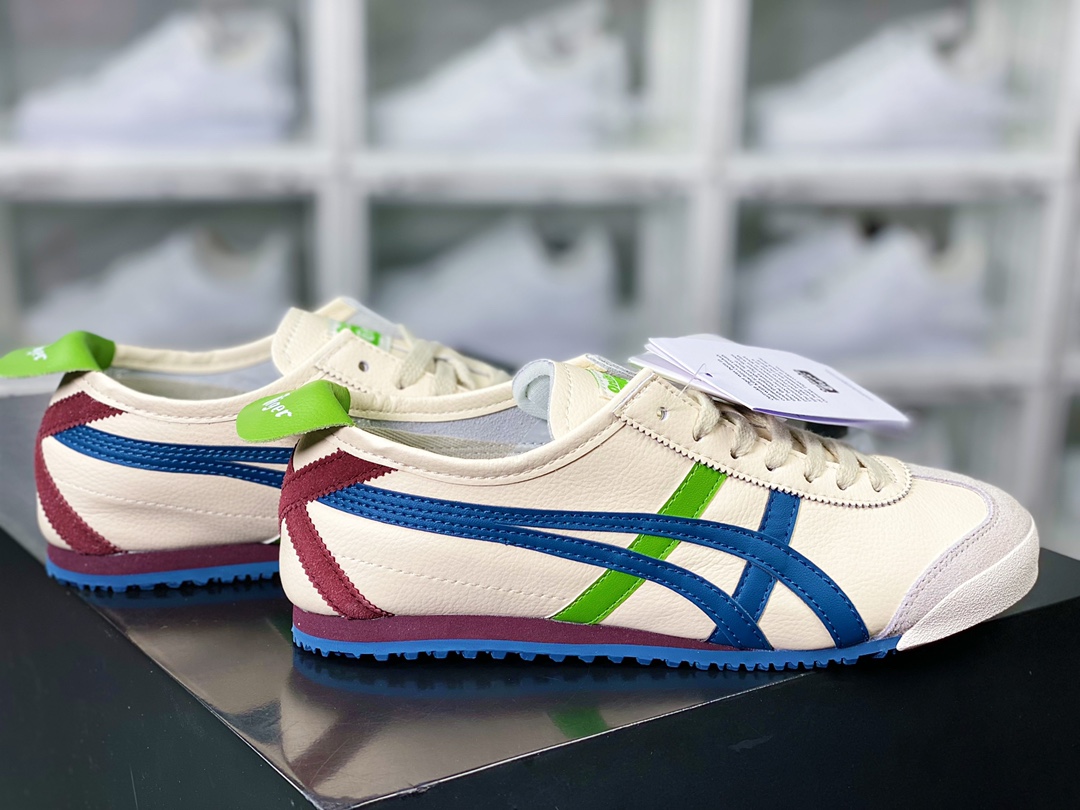 Onitsuka Tiger Mexico 66 Classic Mexico Series Low-top Jogging Shoes 