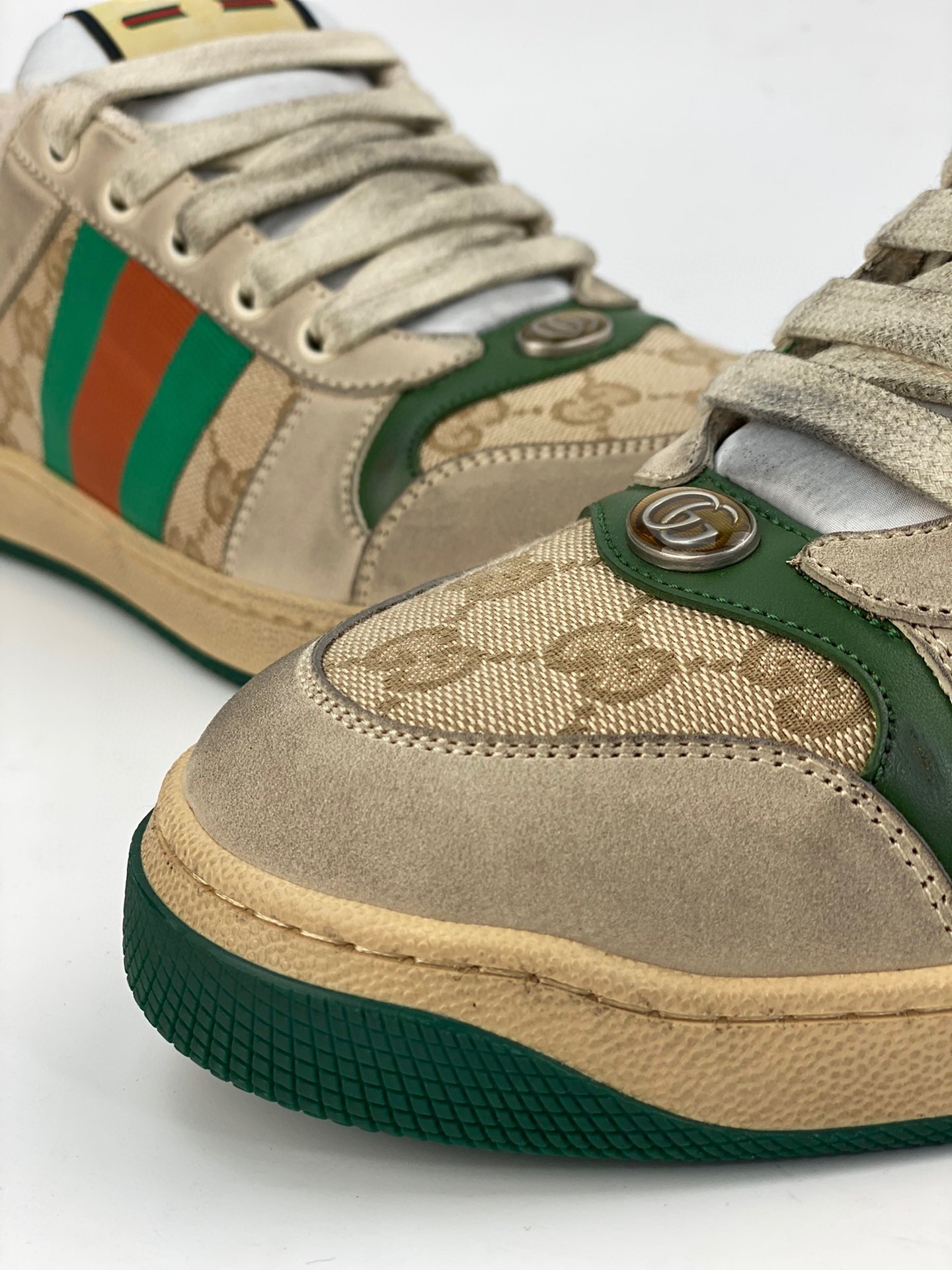 Gucci Distressed Screener sneaker