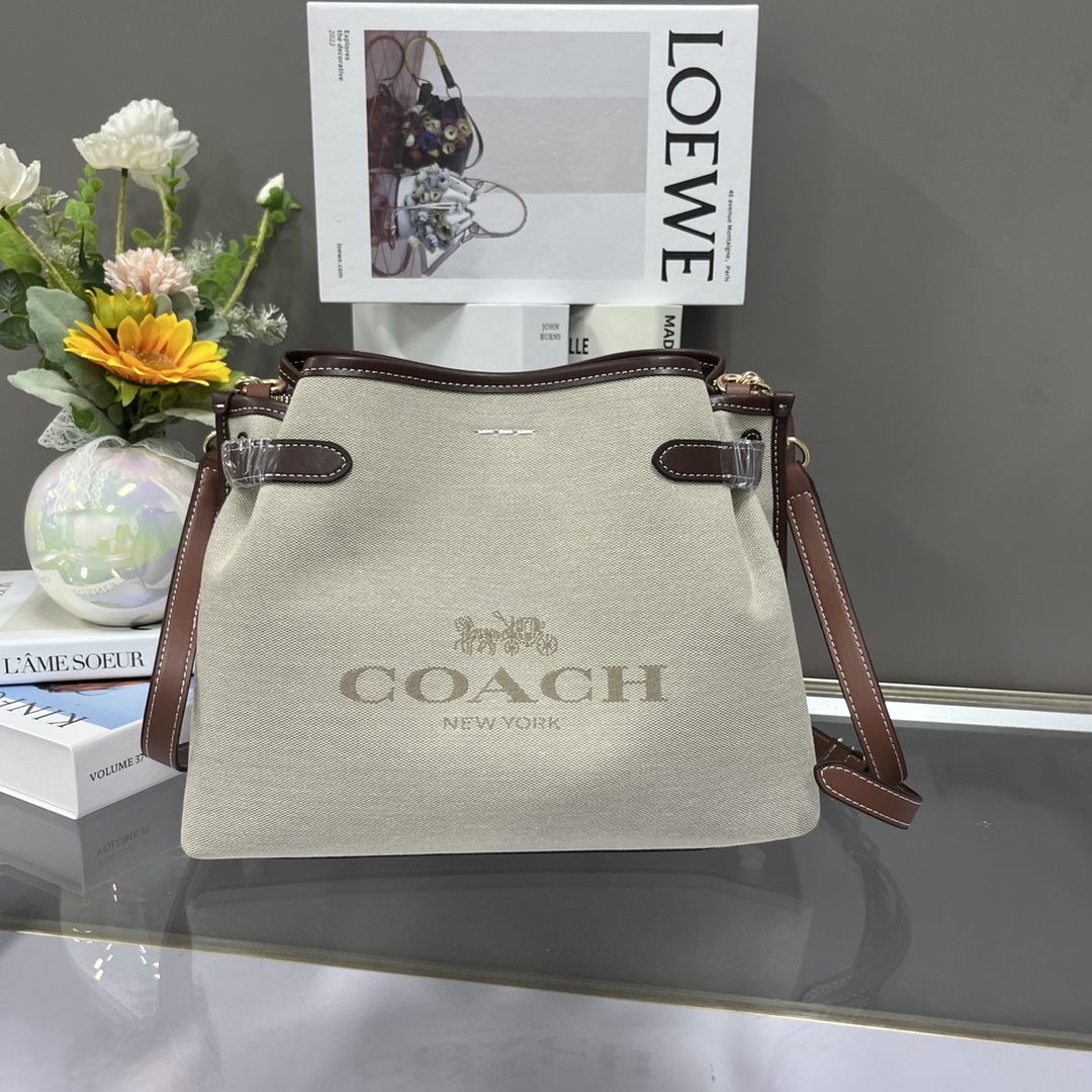 Coach Bucket Bags Replica 2023 Perfect Luxury
 Canvas