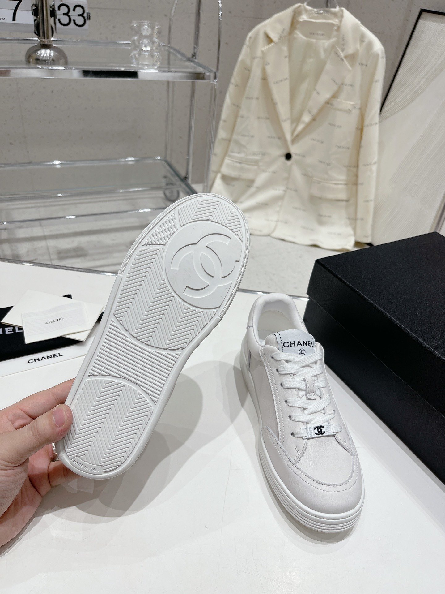 Chanel香奈儿2023新款熊猫鞋
