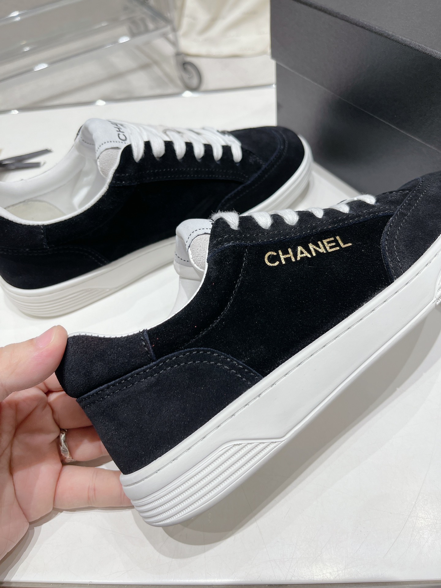 Chanel香奈儿2023新款熊猫鞋