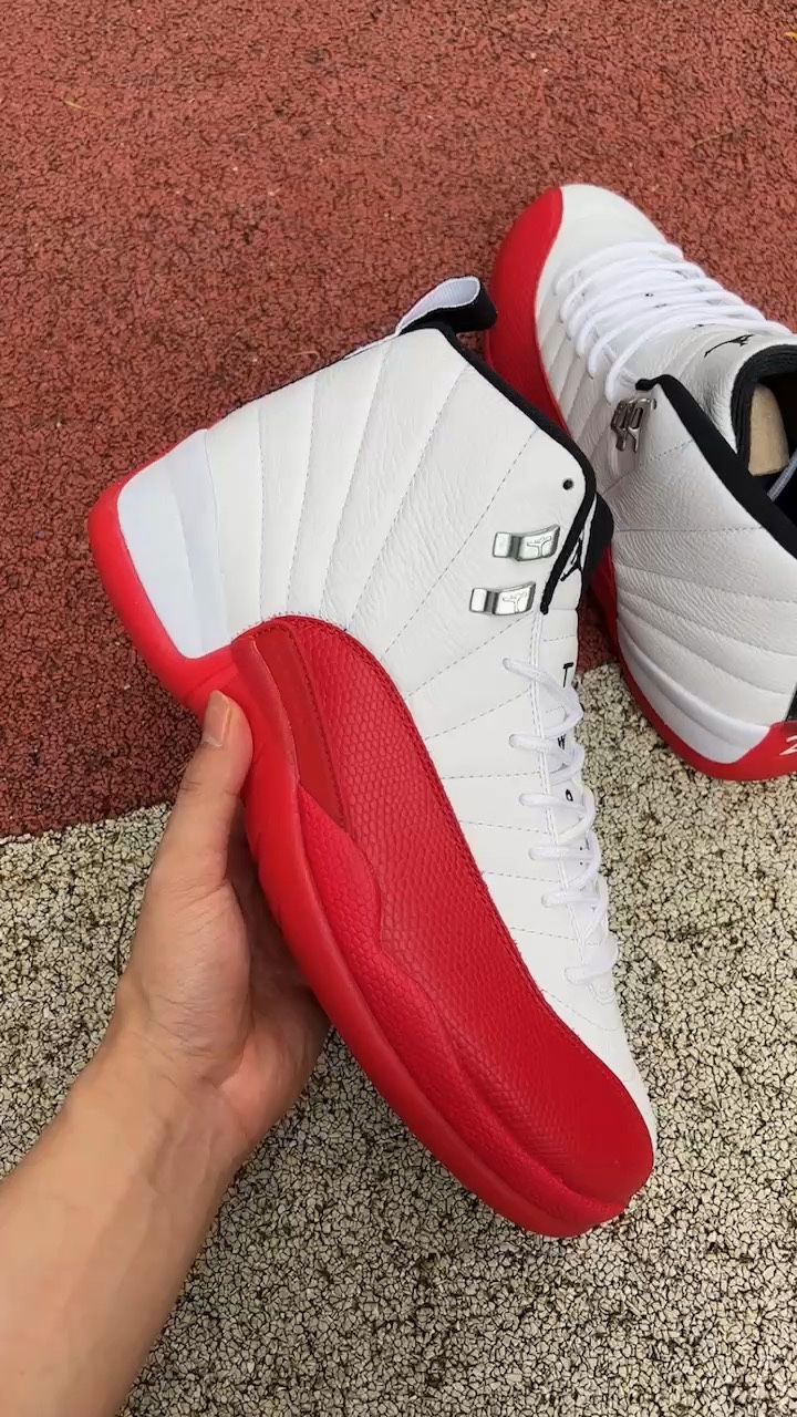 aj12樱桃白红尺码40-47.5x