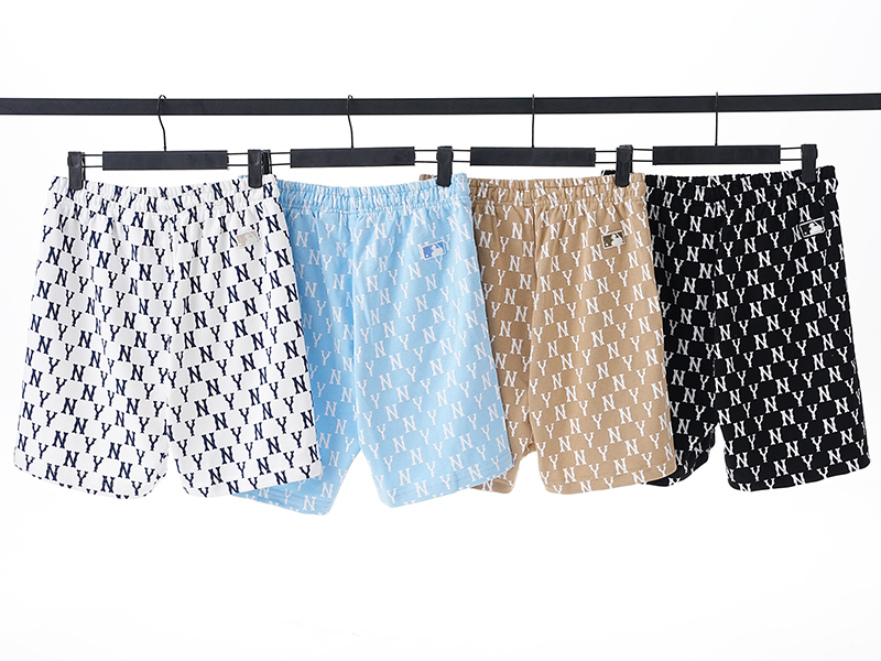 MLB Couple Shorts: Cotton Fabric, Multiple Colors, Various Sizes, Style DW8833 - 图片 2