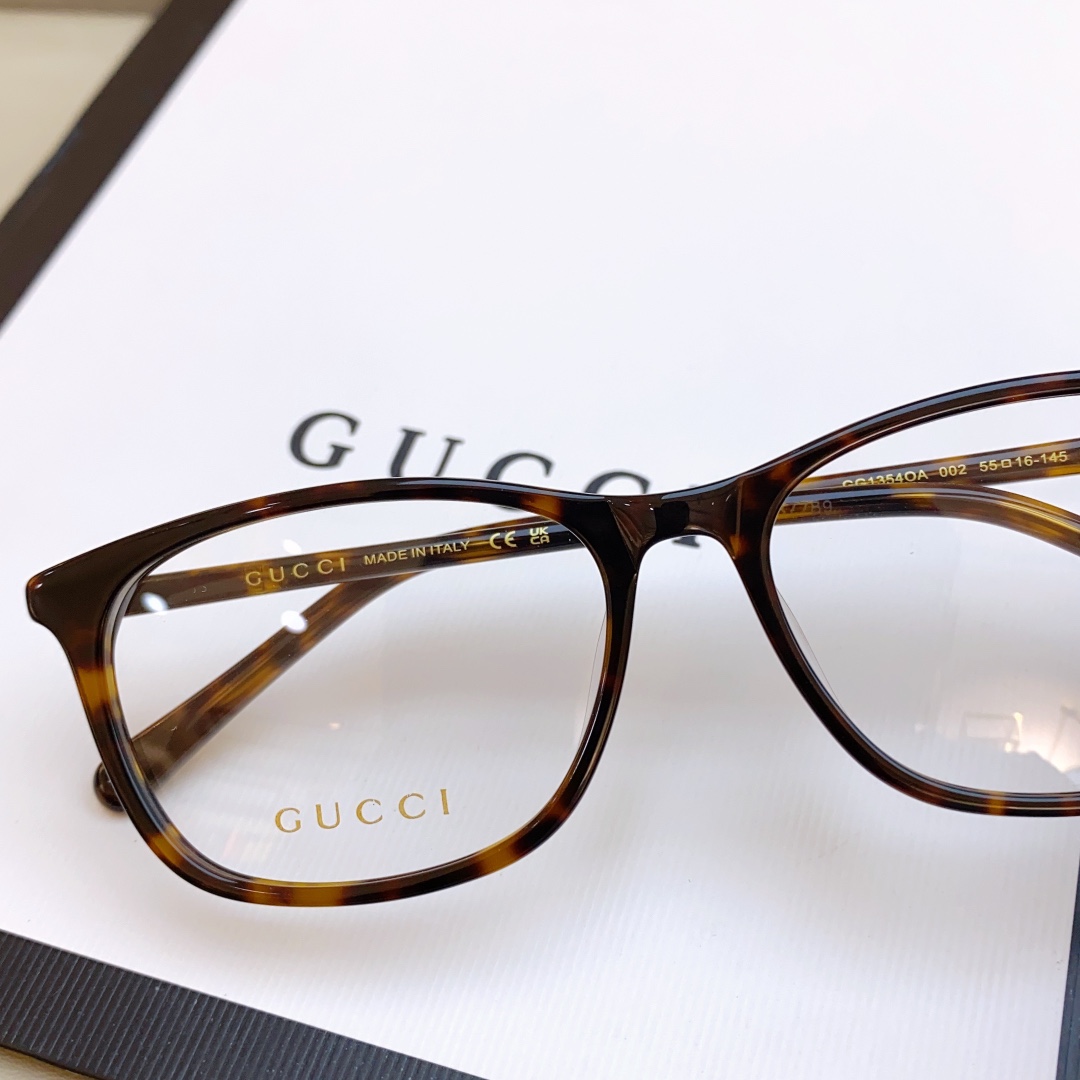 ，【GUCC*】古*驰官网新品，MODEL：GG1354OA，SIZE：55口16-145