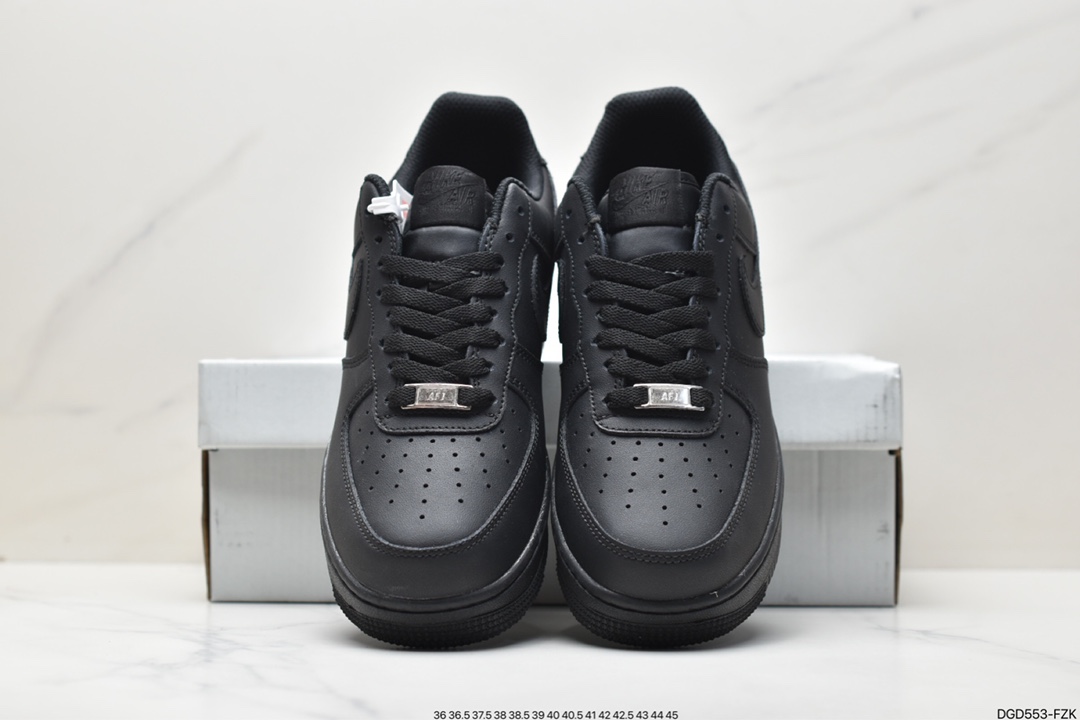 Cost-effective Nike Air Force 1 '07 ”All Black” Air Force 1 low-top casual sports sneakers 315122-001