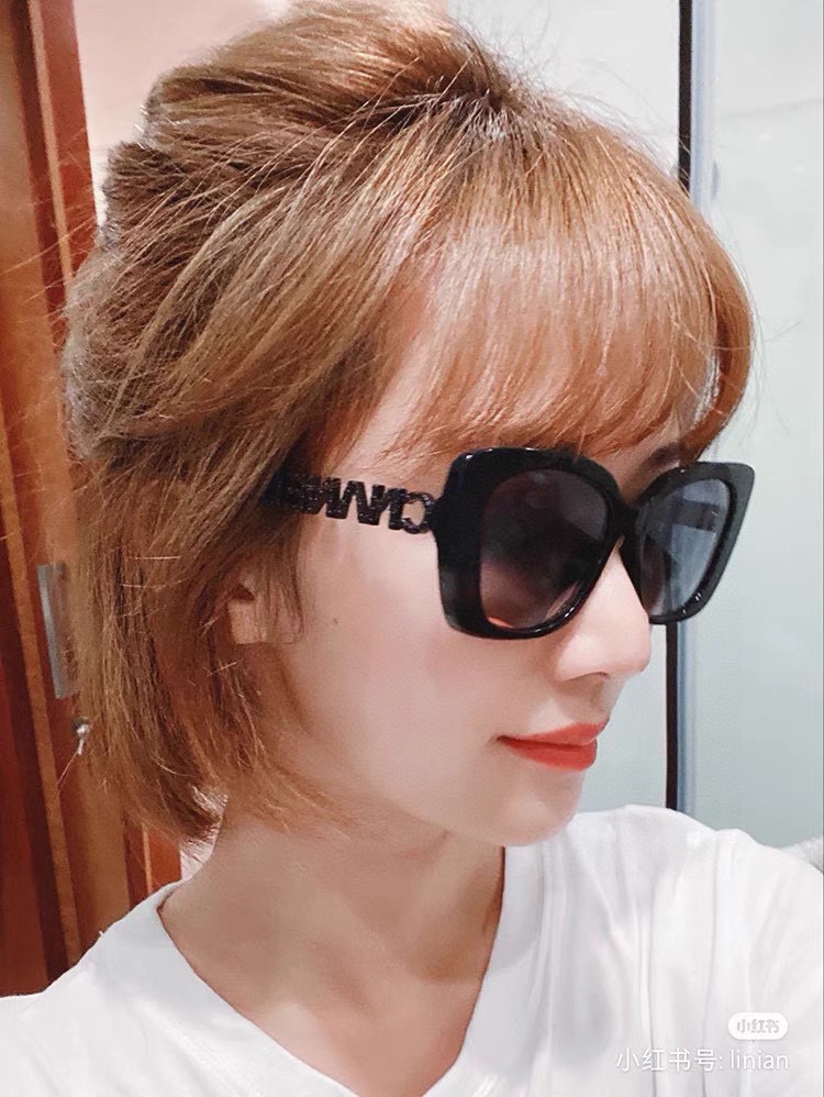 ，翻单到货，火爆黑白色搭配到货！【CHANE*】香奈*儿 CH5422B  时尚太阳眼镜 ‼️香奈儿矩形